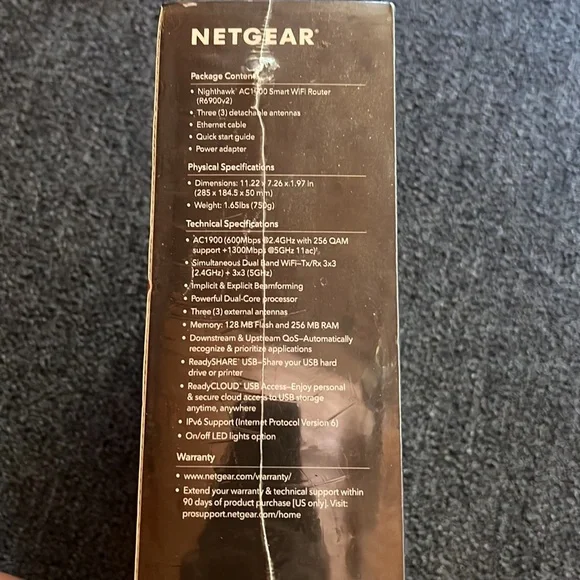 NETGEAR NIGHTHAWK AC1900 smart Wi-Fi router